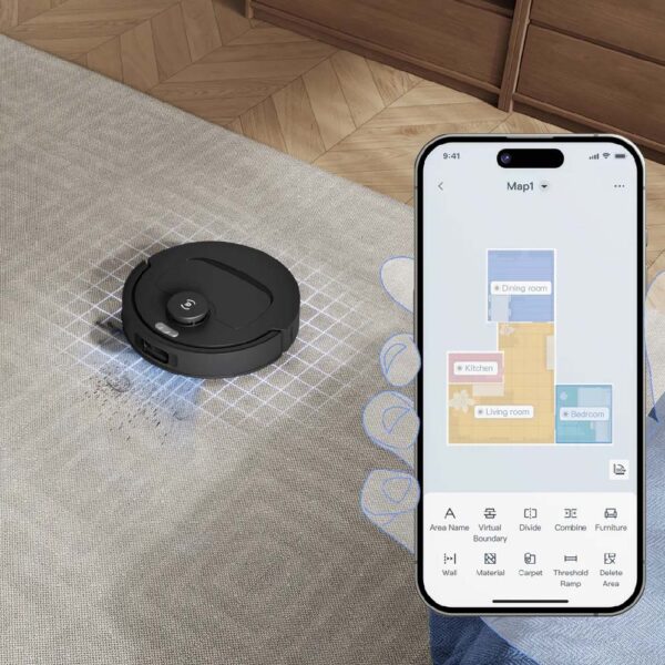 جارو رباتیک اکووکس مدل ECOVACS DEEBOT T30C Robot Vacuum and Mop