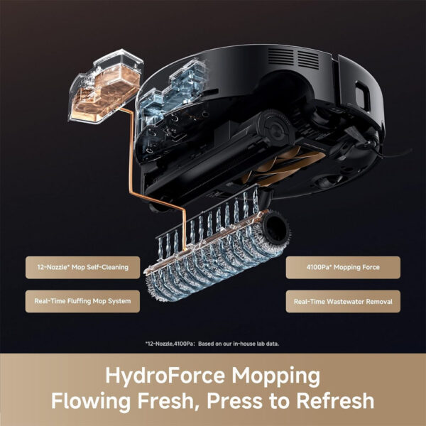 جارو رباتیک مووا مدل Mova Z60 Ultra Roller Complete