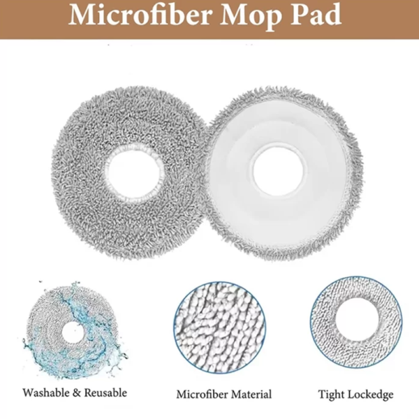 پد طی جارو رباتیک سری های Mop pad x20 plus/pro/max