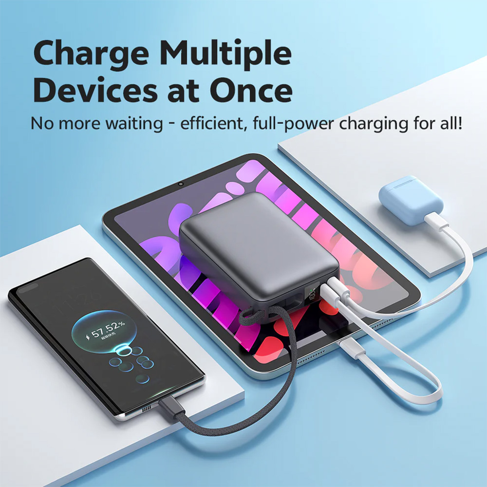 معرفی پاوربانک کیو سی وای مدل QCY PB20A 20000mAh 45W