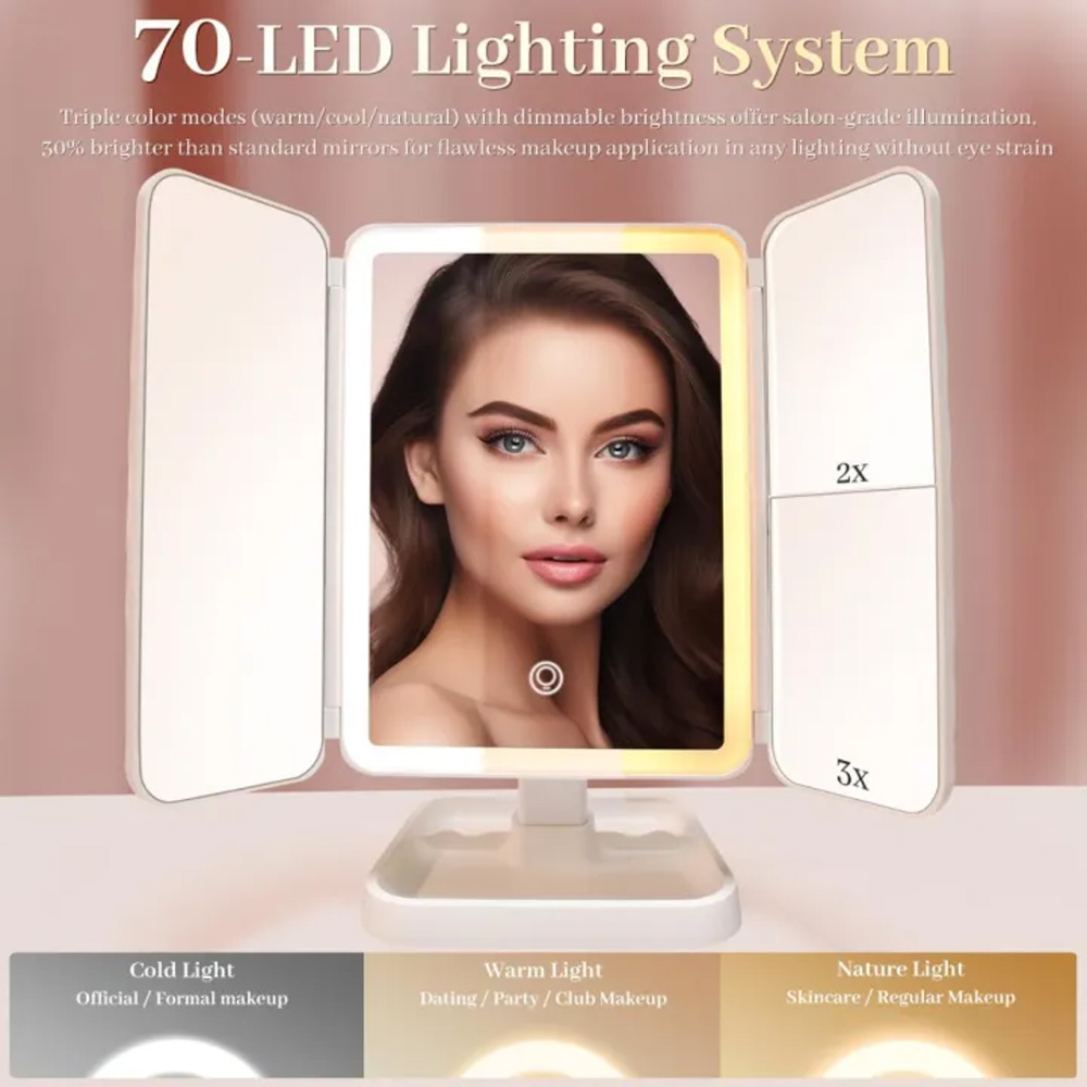معرفی آینه آرایشی شیائومی Beauty Makeup Mirror