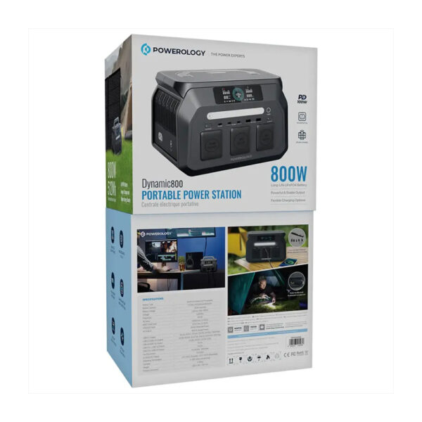 پاور استیشن پاورولوژی Powerology Dynamic800 Portable Power Station 800W