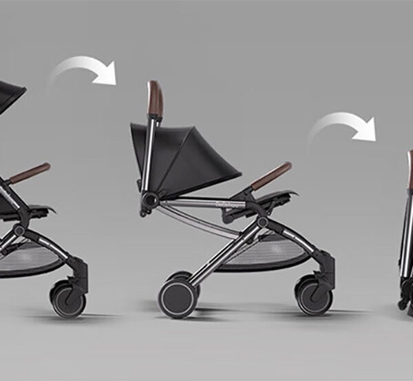 معرفی کالسکه تاشو شیائومی Xiaomi Bebehoo Stroller S6 Plus