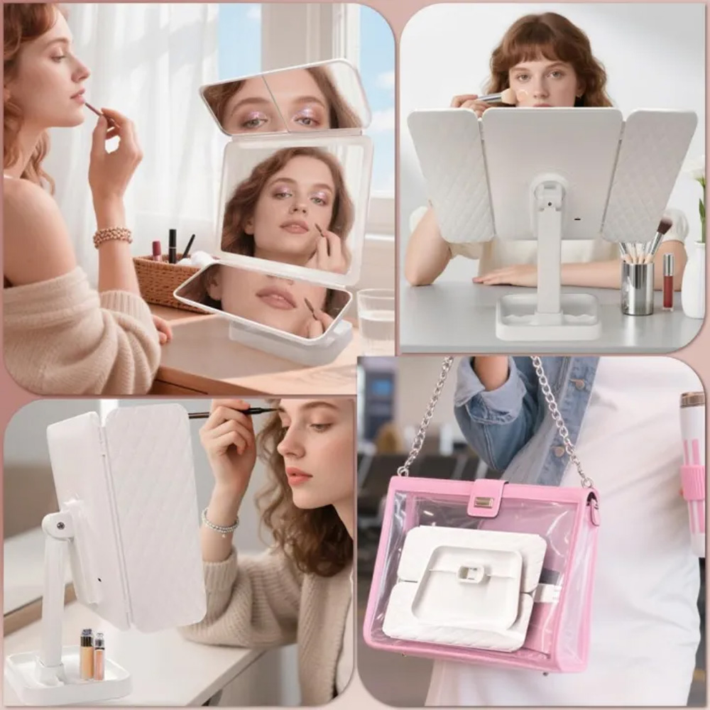 Layer 6 معرفی آینه آرایشی شیائومی Beauty Makeup Mirror