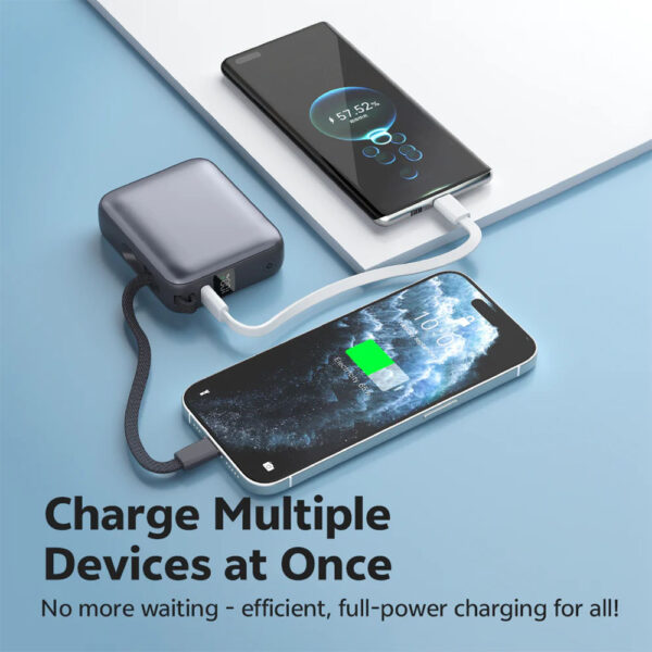 پاوربانک کیو سی وای مدل QCY PB10C 10000mAh 35W