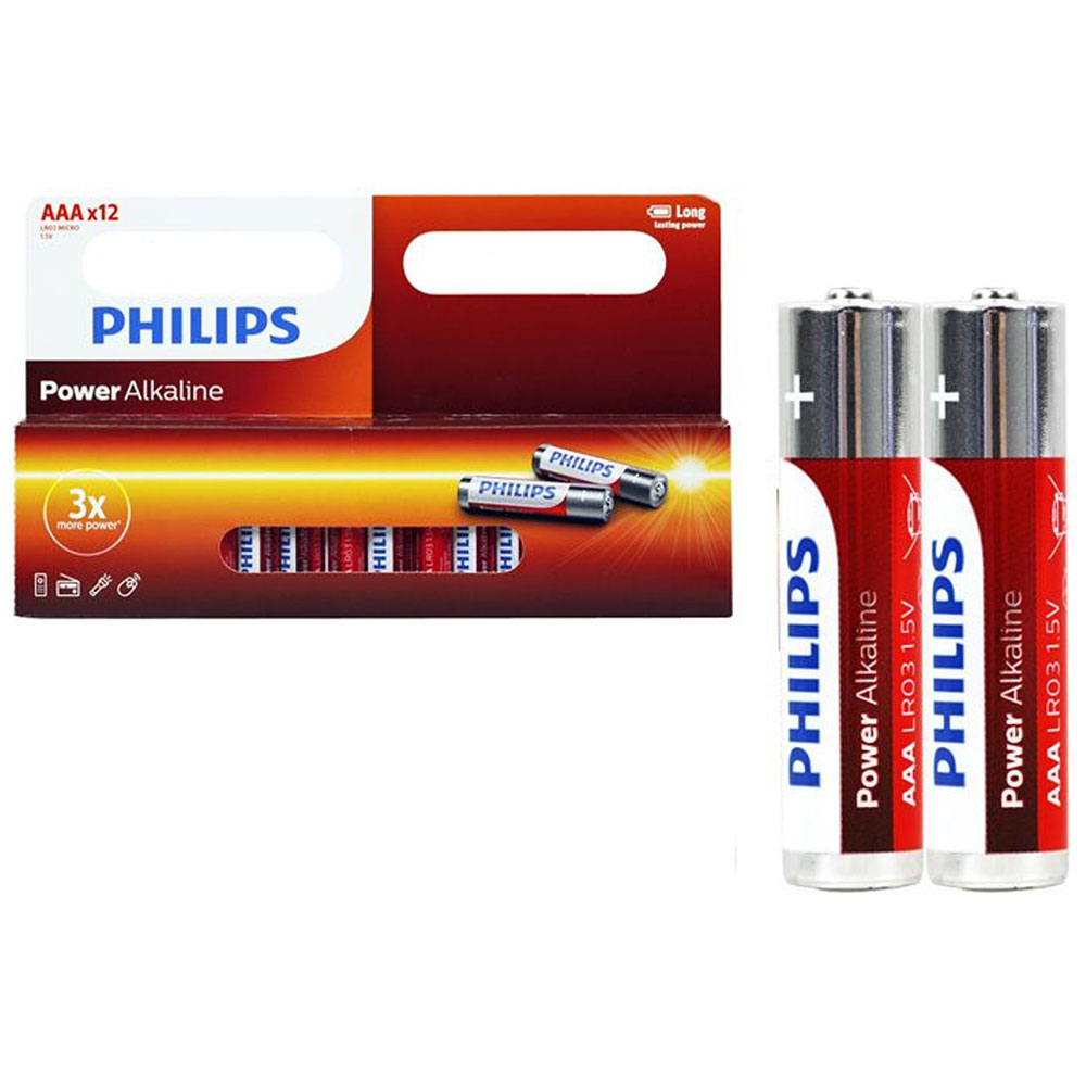 PHILIPS-POWER-ALKALINE-AAA-1.5V-kala360.jpg-2 باتری نیم قلم آلکالین فیلیپس LR03 Micro AAA
