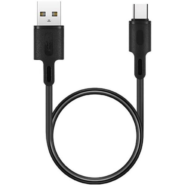 کابل USB به USB-C مدل Mini cable طول 20 سانتی‌متر