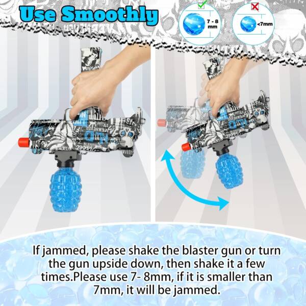 81KMfzZsMmL._AC_SL1500_-600×600 تفنگ تیر ژله ایی مدل UZI Jelly Bullet Water Gun