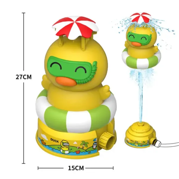 آبپاش ایستاده مدل Fountain Duck Sprinker