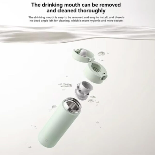 فلاسک قابل حمل شیائومی مدل Xiaomi Mijia Thermos Cup 480ML MJTGB02PL