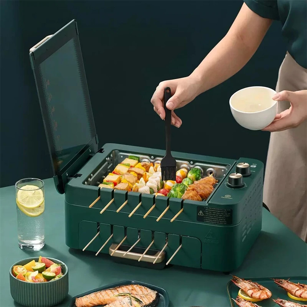 Layer-2 (3) معرفی کباب پز برقی چند منظوره Xiaomi Liven Electric Barbecue Maker G26