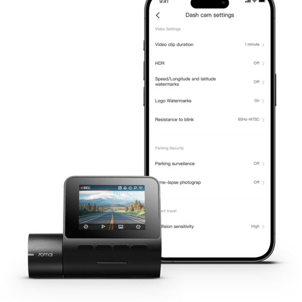 دوربین خودرو شیائومی مدل 70mai Dash Cam A200 Set
