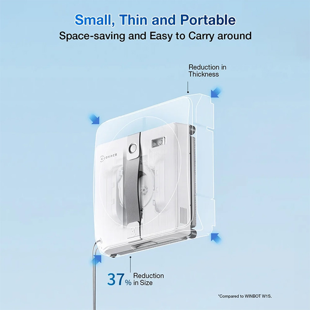 ربات شیشه پاک کن اکووکس مدل Ecovacs WINBOT mini