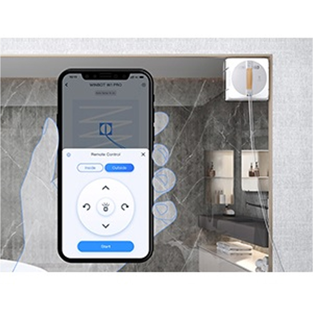معرفی ربات شیشه پاک کن اکووکس مدل Ecovacs WINBOT W2s
