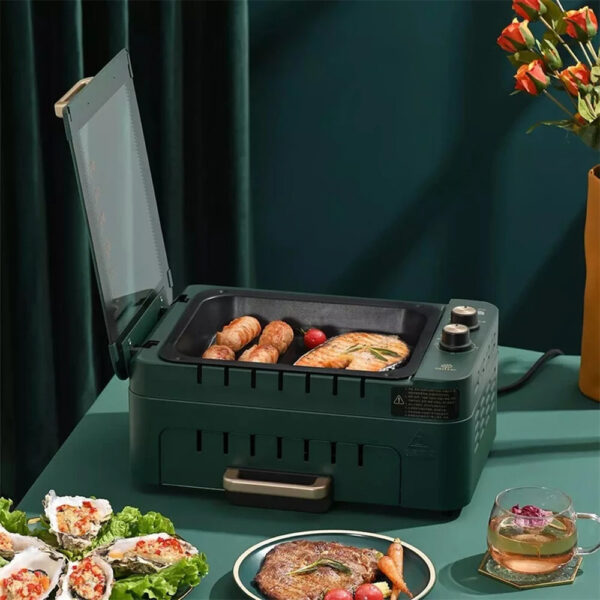 معرفی کباب پز برقی چند منظوره Xiaomi Liven Electric Barbecue Maker G26