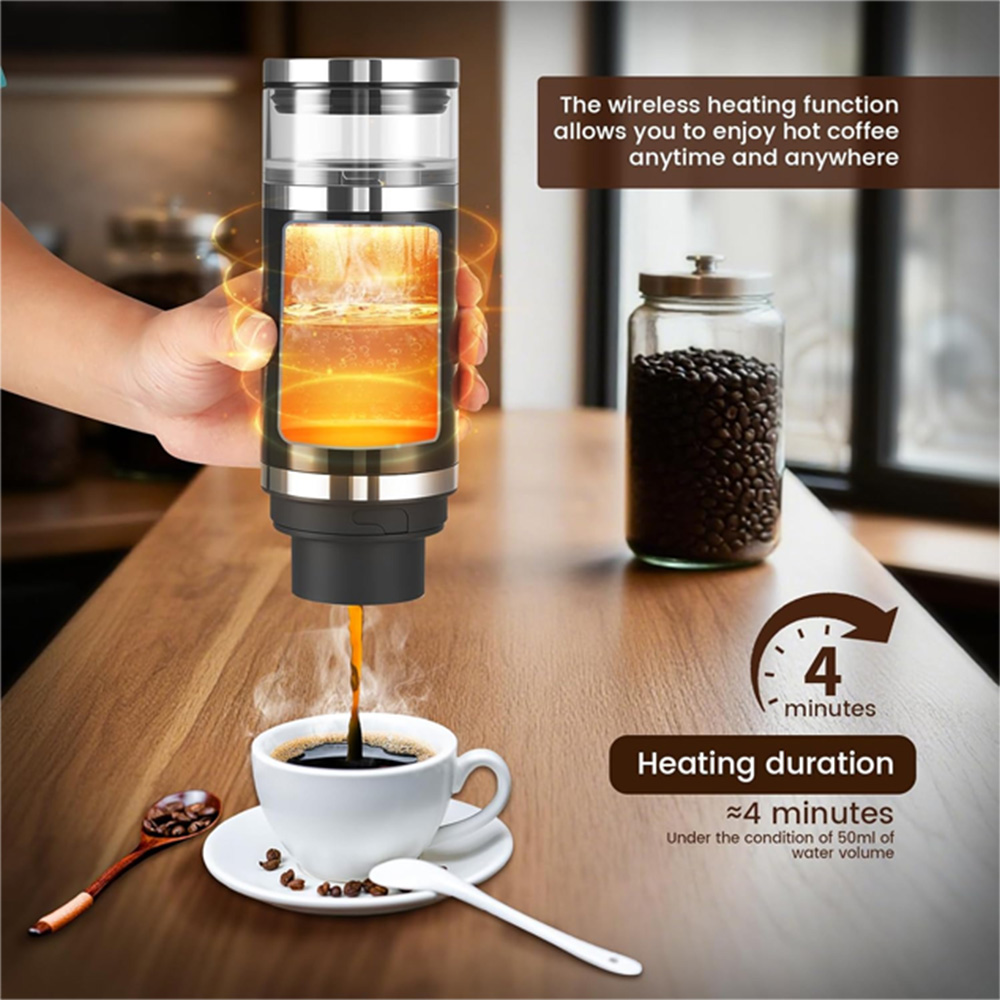 معرفی دستگاه اسپرسو ساز شارژی قابل حمل مدل Blue Fire Portable Espresso Maker BF 2-26