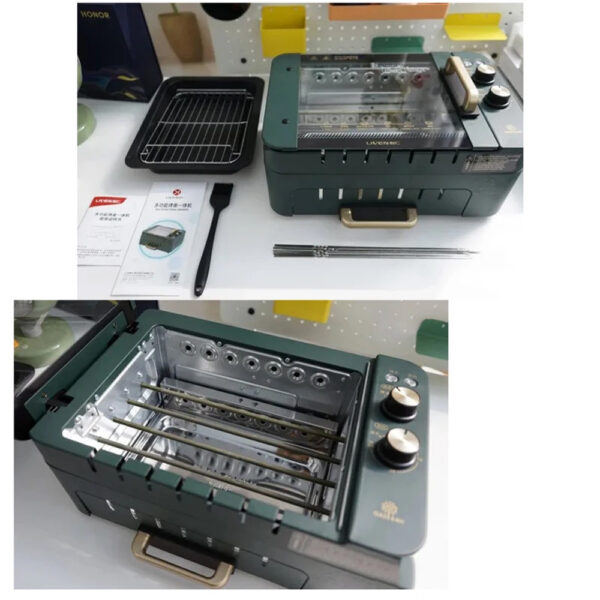 معرفی کباب پز برقی چند منظوره Xiaomi Liven Electric Barbecue Maker G26