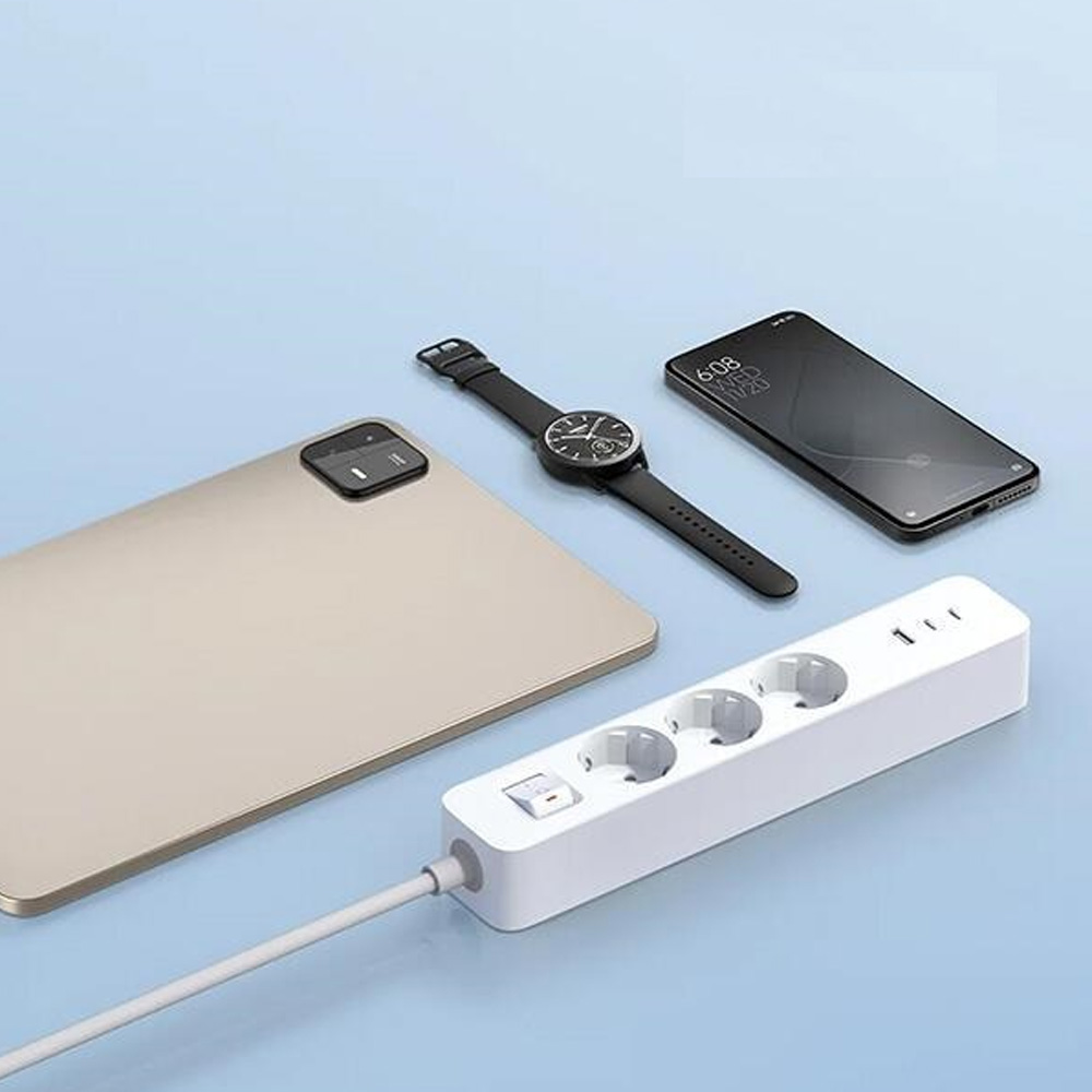 چندراهی برق شیائومی مدل Xiaomi 20W Power Strip XMCXB01EU