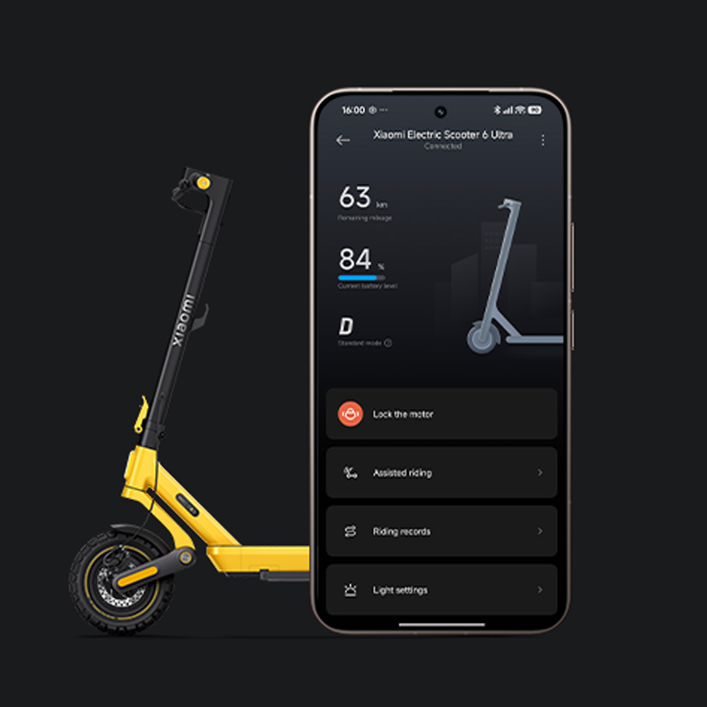 Layer 6 اسکوتر برقی شیائومی مدل Xiaomi Electric Scooter 6 Ultra