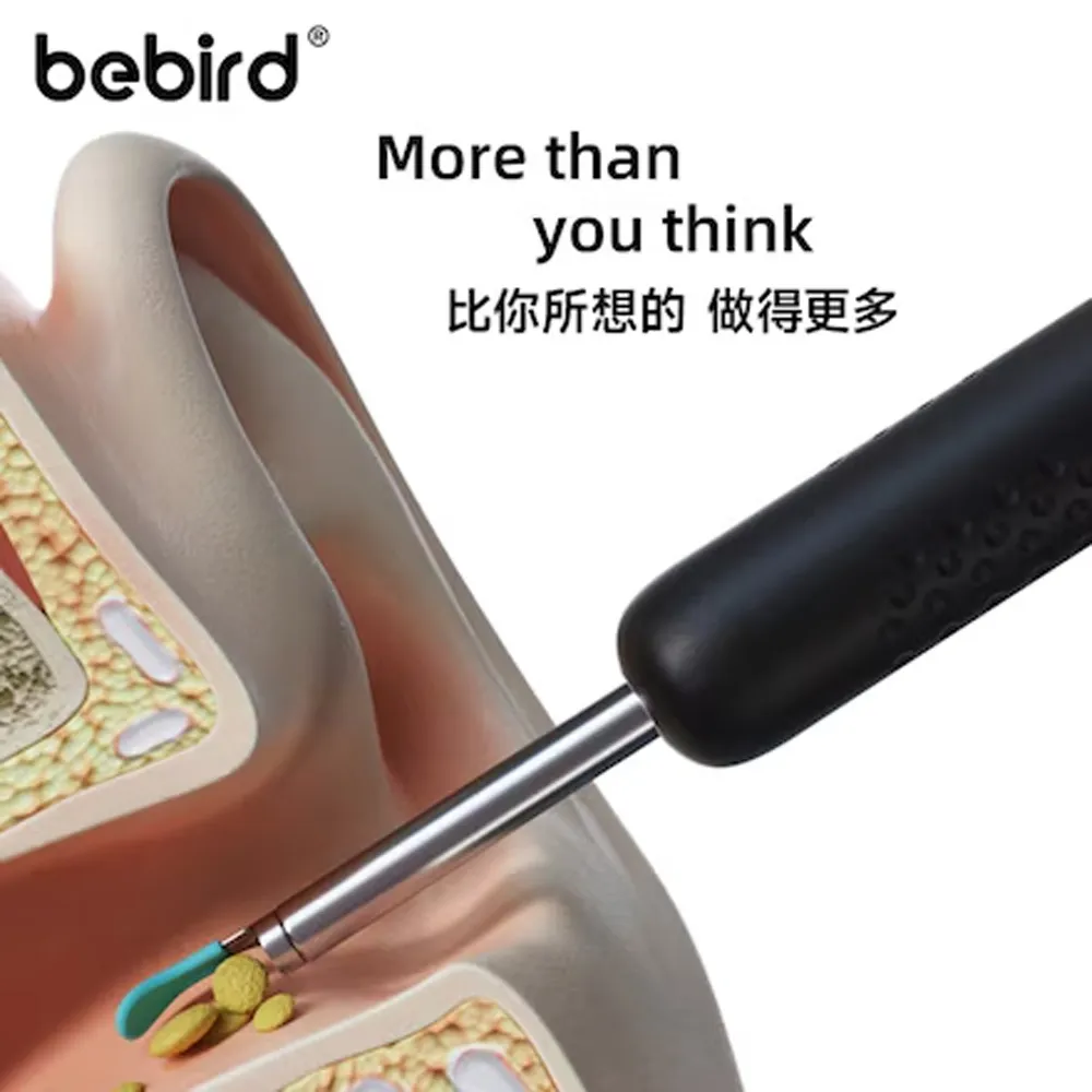 گوش پاك كن تصویری هوشمند شيائومي مدل Bebird R1 Plus Smart Visual Ear Sticks Endoscope